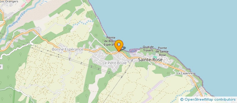 localisation de l'entreprise MADAME CHLOE BRIANDY à SAINTE-ROSE