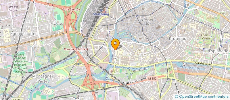 localisation de l'entreprise MADAME CHLOE BRICOUT à STRASBOURG