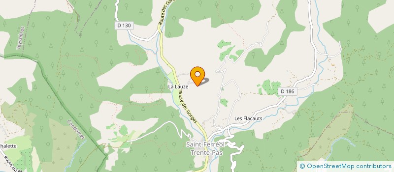 localisation de l'entreprise MADAME CHLOE BRINGOLET  SAINT-FERREOL-TRENTE-PAS