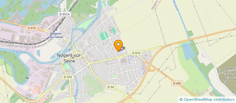 localisation de l'entreprise MADAME CHLOE BROSSARD  NOGENT SUR SEINE