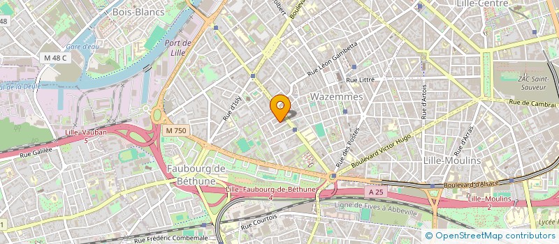 localisation de l'entreprise MADAME CHLOE BROUARD  LILLE