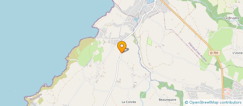 localisation de l'entreprise MADAME CHLOE BRUNEL  LAMBALLE-ARMOR