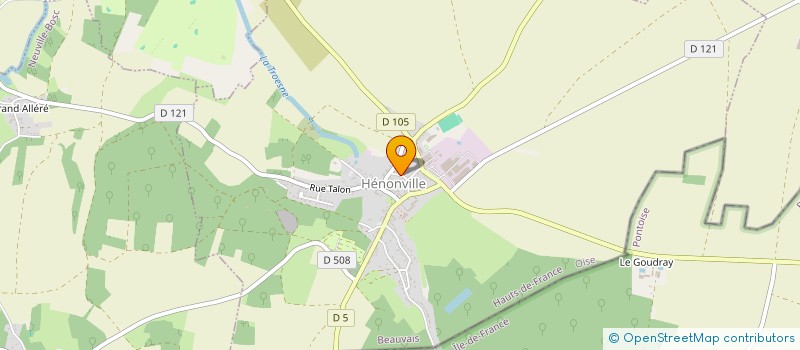 localisation de l'entreprise MADAME CHLOE BRYLA  HENONVILLE