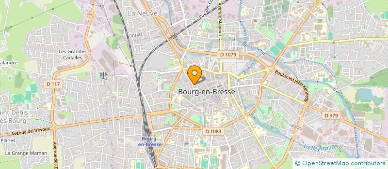 localisation de l'entreprise MADAME CHLOE BUGNET à BOURG-EN-BRESSE