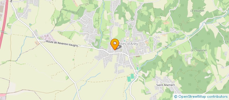 localisation de l'entreprise MADAME CHLOE CAILLOT  LES COTES-D'AREY