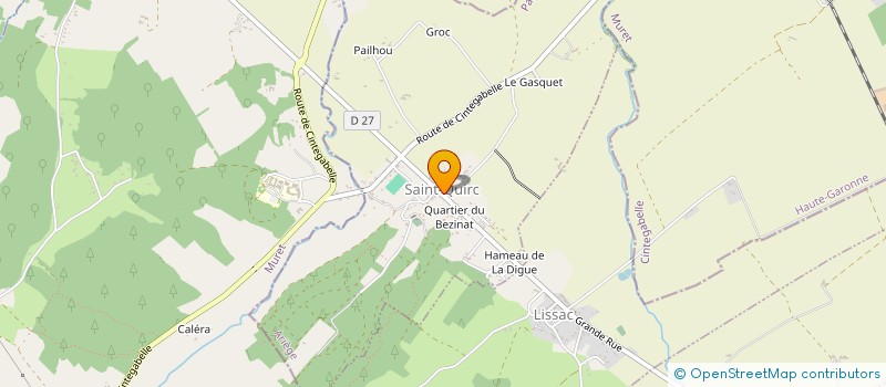 localisation de l'entreprise MADAME CHLOE CANARD à SAINT-QUIRC