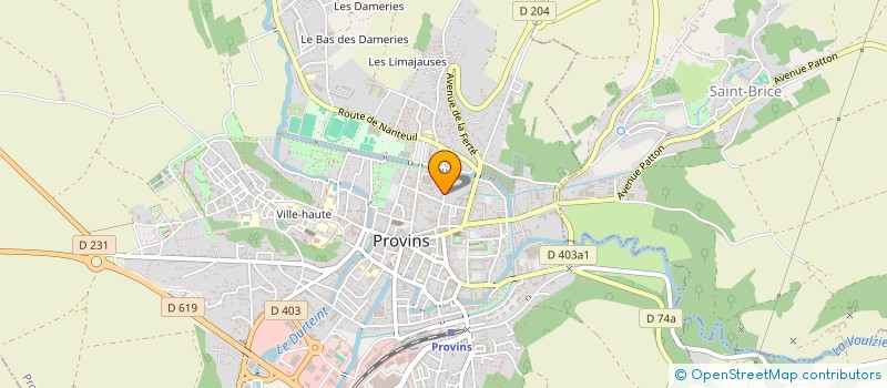 localisation de l'entreprise MADAME CHLOE CANART  PROVINS