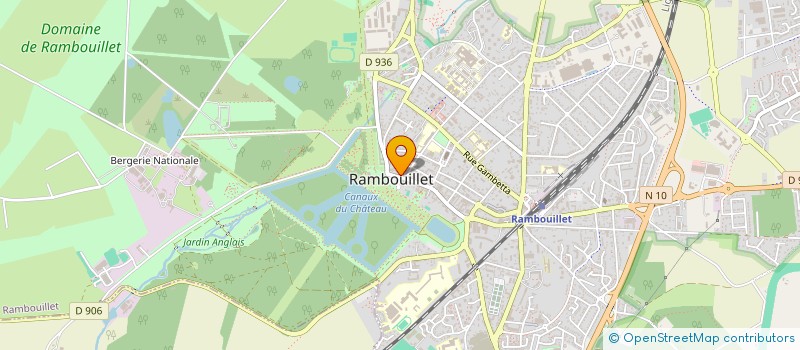 localisation de l'entreprise MADAME CHLOE CANET  RAMBOUILLET