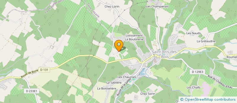 localisation de l'entreprise MADAME CHLOE CANTOURNET  SAINT-CESAIRE