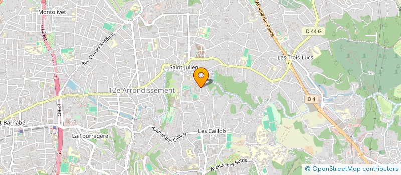 localisation de l'entreprise MADAME CHLOE CARRIVAIN  MARSEILLE