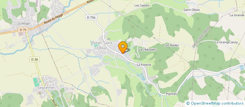 localisation de l'entreprise MADAME CHLOE CASTRO  OYTIER-SAINT-OBLAS