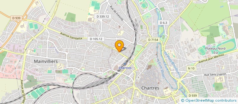 localisation de l'entreprise MADAME CHLOE CHAGNAT à CHARTRES