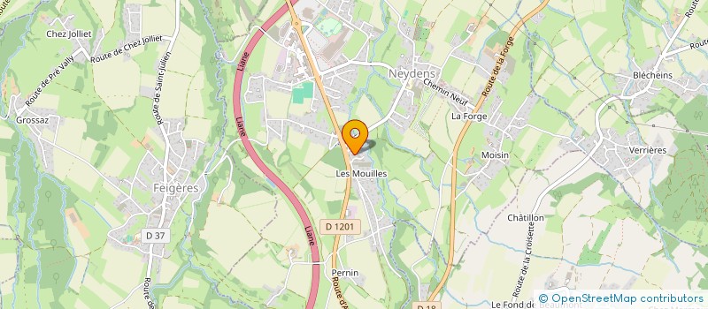 localisation de l'entreprise MADAME CHLOE CHANCEL  NEYDENS