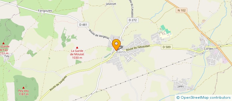 localisation de l'entreprise MADAME CHLOE CHAPAVEIRE à SAINT-POURCAIN-SUR-SIOULE
