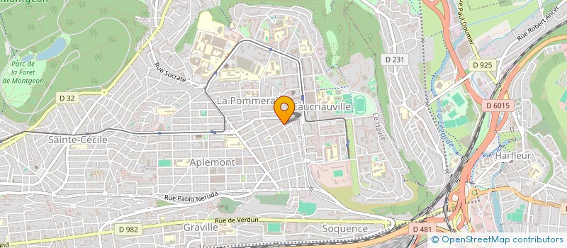 localisation de l'entreprise MADAME CHLOE CHARPENTIER  LE HAVRE