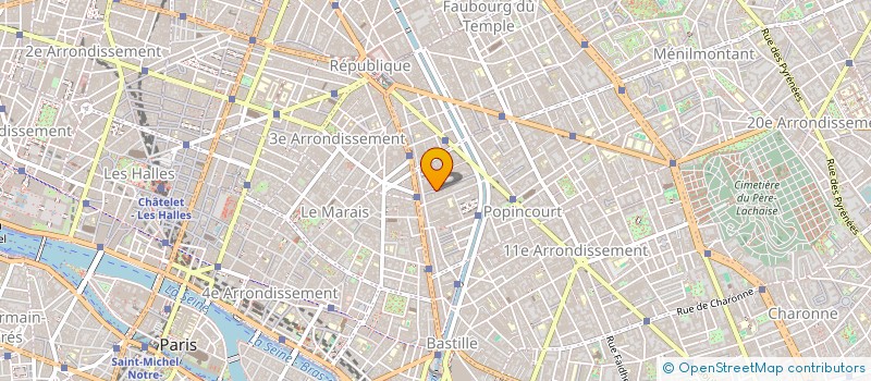 localisation de l'entreprise MADAME CHLOE CHATRON-MICHAUD  PARIS