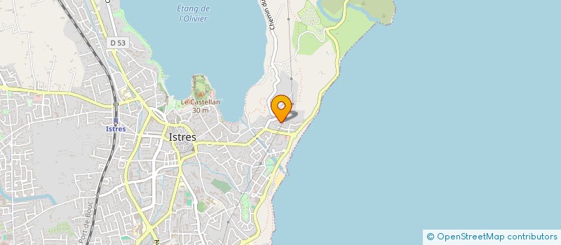 localisation de l'entreprise MADAME CHLOE CHAUD  ISTRES