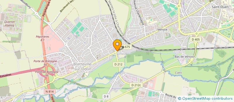 localisation de l'entreprise MADAME CHLOE CHAUFRAY  BRETTEVILLE-SUR-ODON