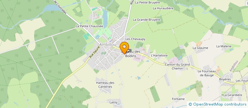 localisation de l'entreprise MADAME CHLOE CHAUVIN  AMBILLOU