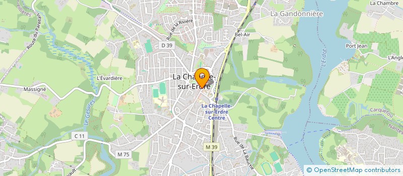 localisation de l'entreprise MADAME CHLOE CHLOE GNESOTTO  LA CHAPELLE-SUR-ERDRE