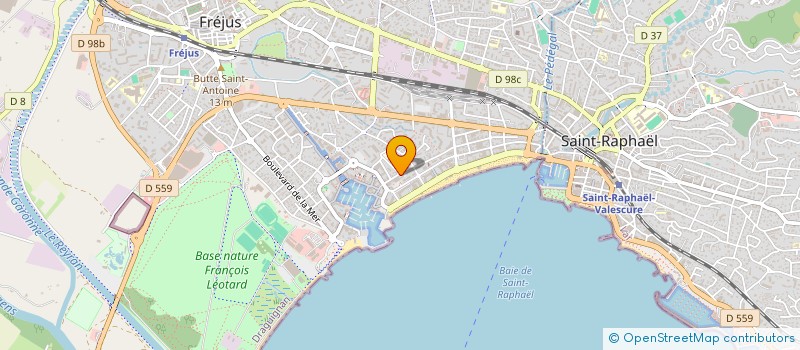 localisation de l'entreprise MADAME CHLOE CHOQUEY à FREJUS