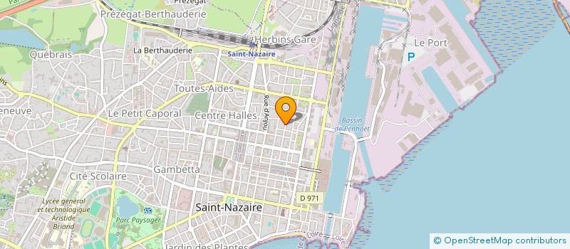 localisation de l'entreprise MADAME CHLOE CHOTARD--OLIVRY  SAINT-NAZAIRE