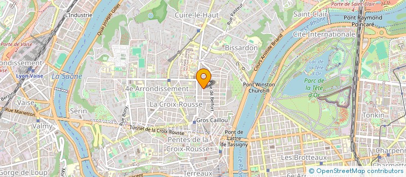 localisation de l'entreprise MADAME CHLOE CHOULET  LYON