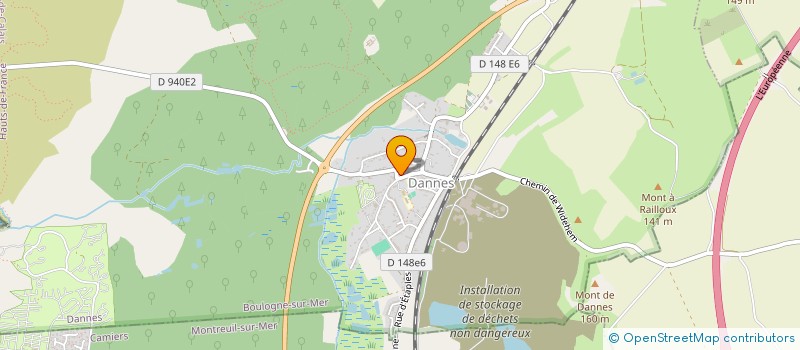 localisation de l'entreprise MADAME CHLOE COFFRE  DANNES