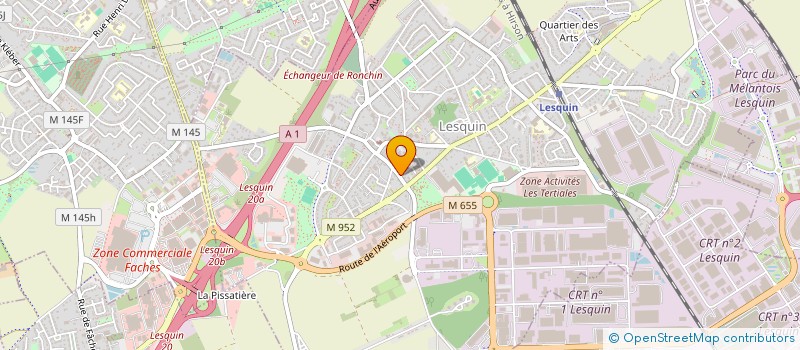 localisation de l'entreprise MADAME CHLOE COLIN à LESQUIN