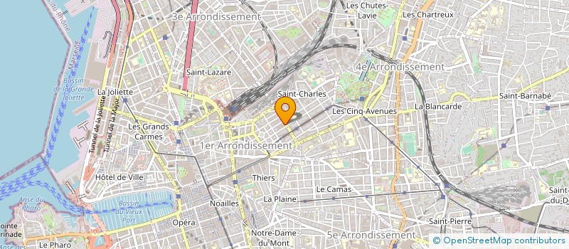 localisation de l'entreprise MADAME CHLOE COLL à MARSEILLE