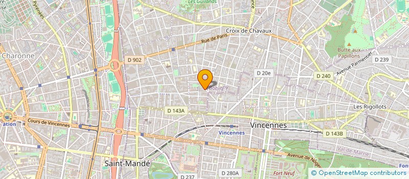 localisation de l'entreprise MADAME CHLOE COLSON à MONTREUIL