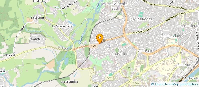 localisation de l'entreprise MADAME CHLOE COMMENCAS  ISLE