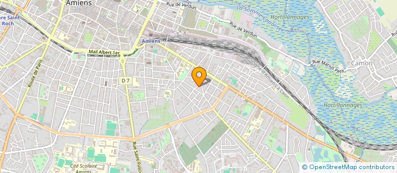 localisation de l'entreprise MADAME CHLOE COPPENS à AMIENS