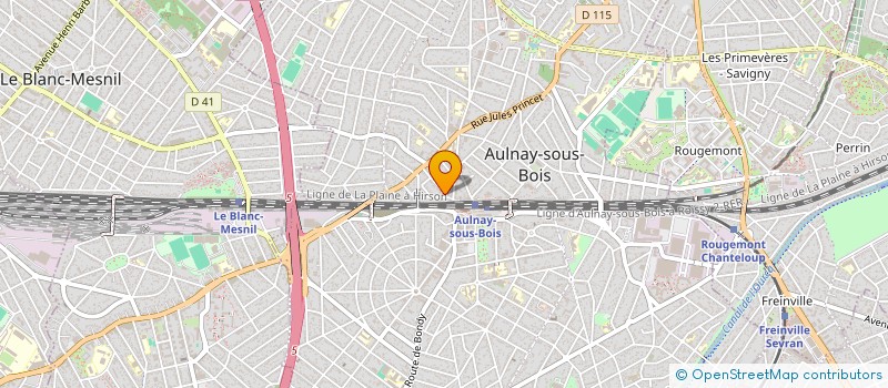 localisation de l'entreprise MADAME CHLOE COQUIN à AULNAY-SOUS-BOIS