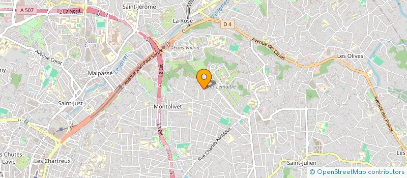 localisation de l'entreprise MADAME CHLOE CORUZZI à MARSEILLE