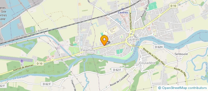 localisation de l'entreprise MADAME CHLOE COT  MARTRES-TOLOSANE