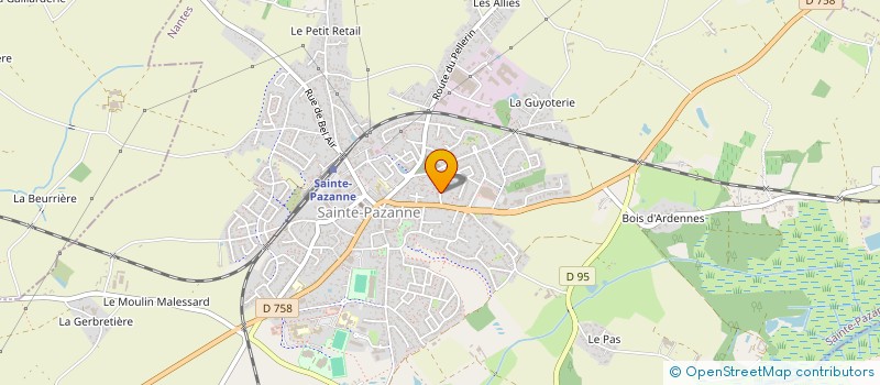 localisation de l'entreprise MADAME CHLOE COUANON à SAINTE-PAZANNE