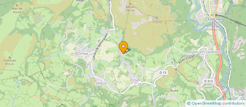 localisation de l'entreprise MADAME CHLOE COURTOIS  OSSEN