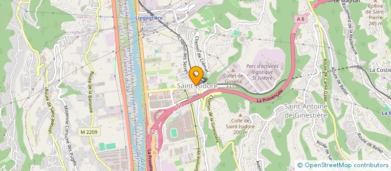 localisation de l'entreprise MADAME CHLOE DA SILVA  NICE