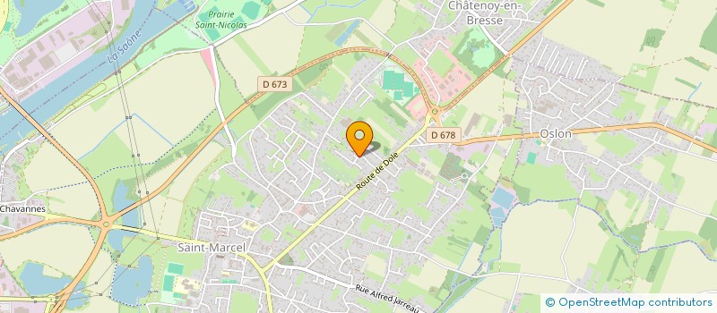 localisation de l'entreprise MADAME CHLOE DAFFLON  SAINT-MARCEL