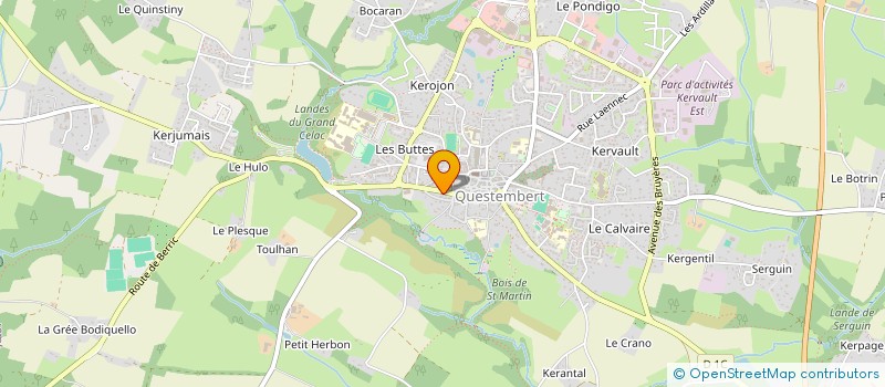 localisation de l'entreprise MADAME CHLOE DANIEL  QUESTEMBERT