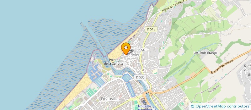 localisation de l'entreprise MADAME CHLOE DARMANGEAT  TROUVILLE-SUR-MER