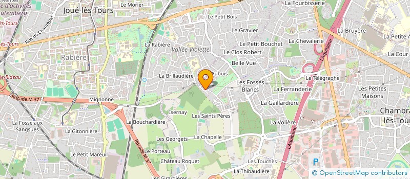 localisation de l'entreprise MADAME CHLOE DASQUE  CHAMBRAY-LES-TOURS