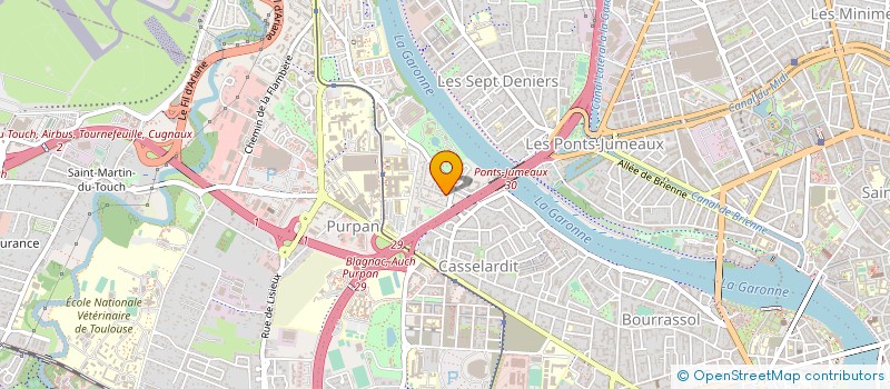 localisation de l'entreprise MADAME CHLOE DAUDIN à TOULOUSE
