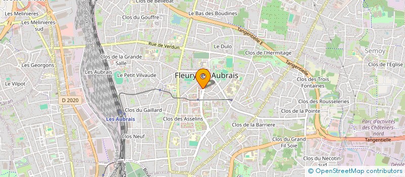 localisation de l'entreprise MADAME CHLOE DAUMAL à ORLEANS