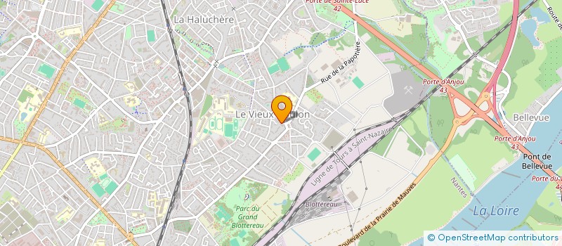 localisation de l'entreprise MADAME CHLOE DAVID à NANTES