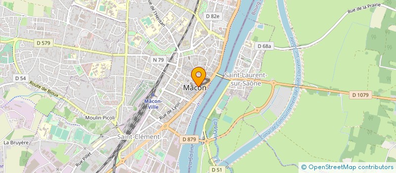 localisation de l'entreprise MADAME CHLOE DE BARROS  MACON