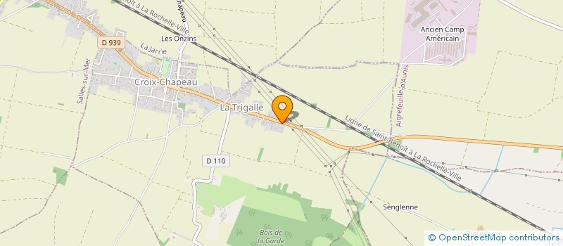 localisation de l'entreprise MADAME CHLOE DE RUS  CROIX-CHAPEAU