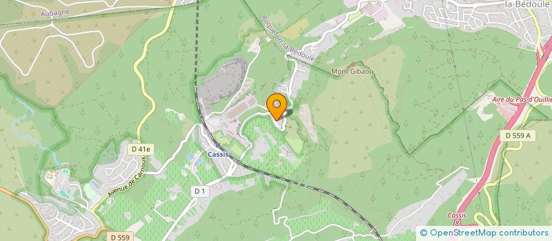 localisation de l'entreprise MADAME CHLOE DE STOPPELEIRE  CASSIS