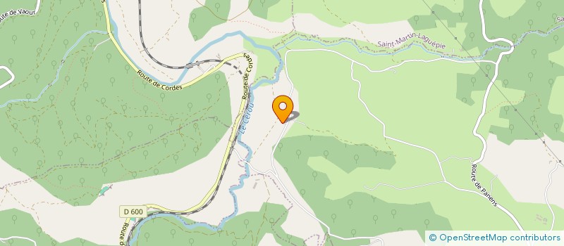 localisation de l'entreprise MADAME CHLOE DEBAISIEUX  MOUZIEYS-PANENS